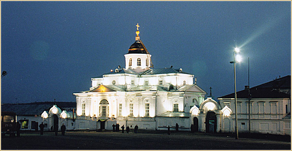 The God's apparition church of Nikolayevskiy convent.